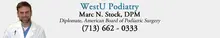 Marc Stock, DPM logo